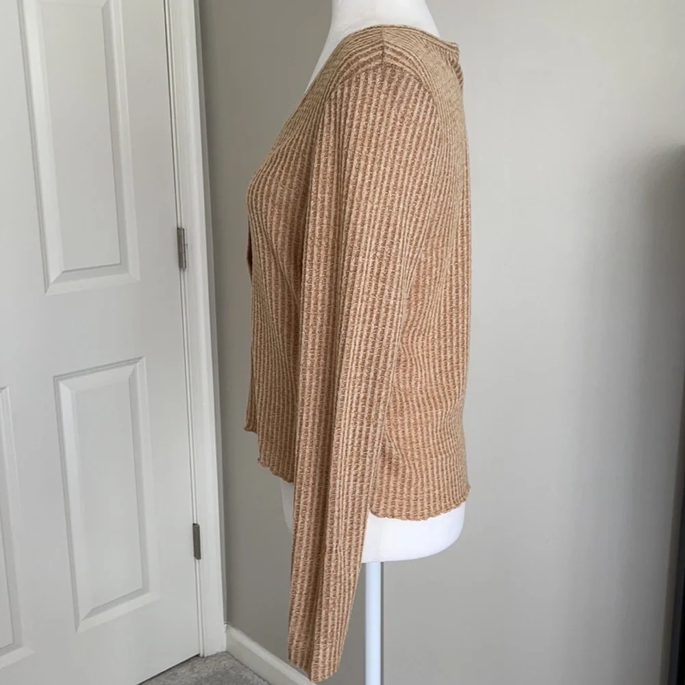 BP Ribbed Button-Up Cardigan - Picture 2 of 9